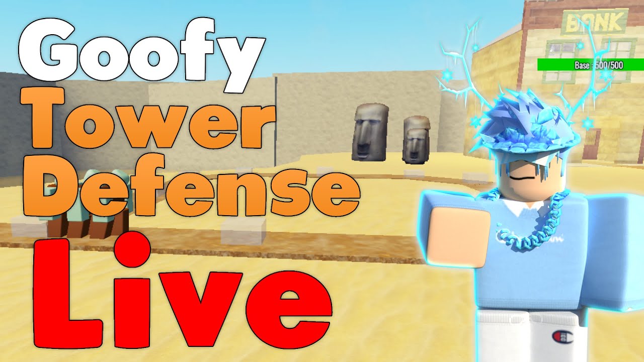 Roblox Goofy Tower Defense Grinding with Fans STREAM 🔴 - YouTube