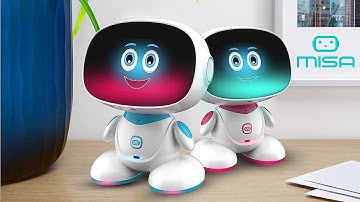 Misa Blue Next Generation KidSafe Certified Programmable Family Robot - Educational Robot Toy