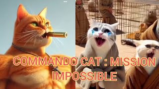 Commando Cat : Mission Impossible | Brave Mission | Mission to Save Handicap Kittens|