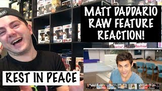 REACTING TO MATTHEW DADDARIO'S RAW FEATURE