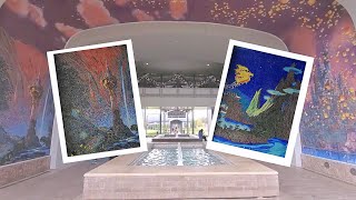 Tangled & Peter Pan Mosaics Disneys Riviera Resort Walt Disney World 261223 Mural