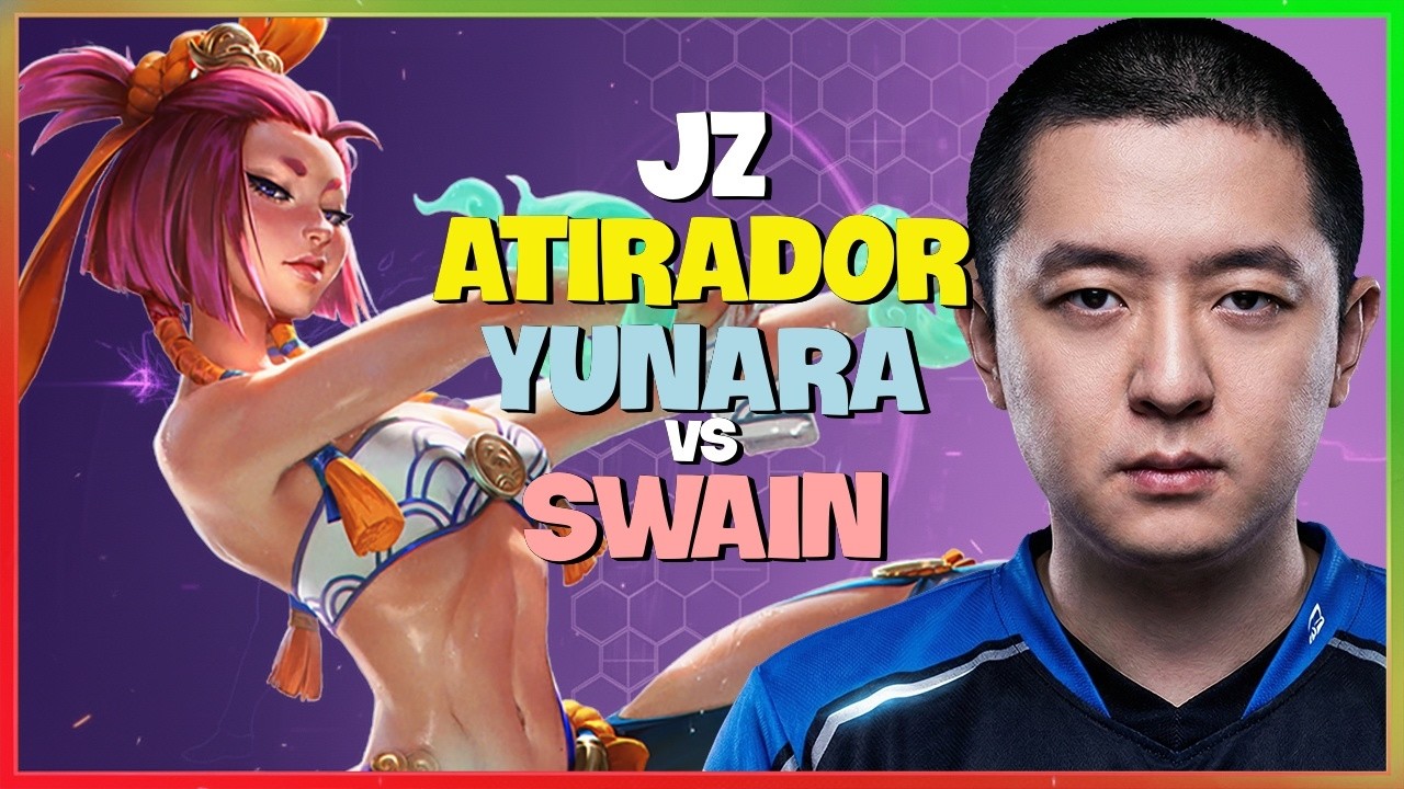 Desafiante Yunara : Esse maluco está MASSACRANDO o Swain no Challenger com um COMBO LIMPO