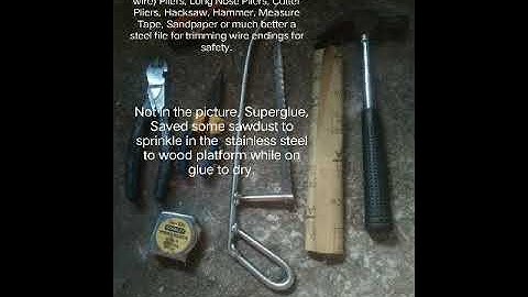 DIY Simple Specific gravity Test Platform for gemstones