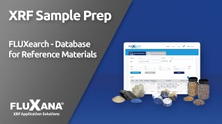 FLUXANA FLUXearch certified reference material (CRM) database