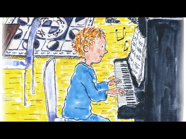 Peter Pajamas - An illustrated story for kids with music by JS Bach class=