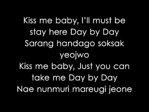 T-ara day by day lyrics