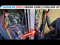 HVAC Service Call: Daikin VRVIII Error Code J4 Follow Up (Daikin Thermistor Assembly Installation)