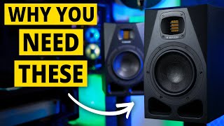 Why Use Studio Monitors, and How to Use Them CORRECTLY! PLUS  Why I'm using the Adam Audio A7V