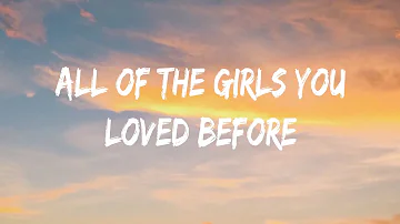 Taylor Swift - All Of The Girls You Loved Before (Lyrics) - Old Dominion, Doja Cat, Hardy, Morgan Wa