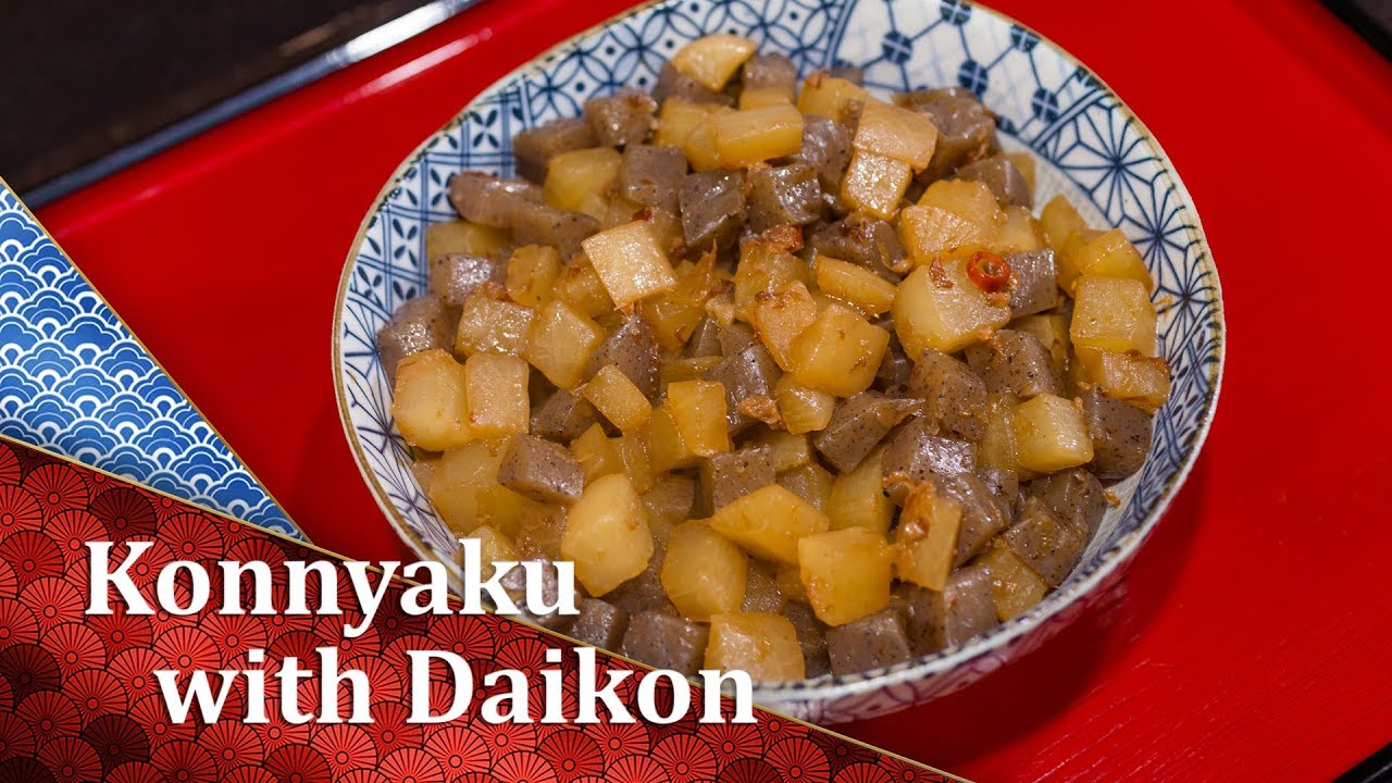 Konnyaku Daikon - a Cooking Japanese recipe
