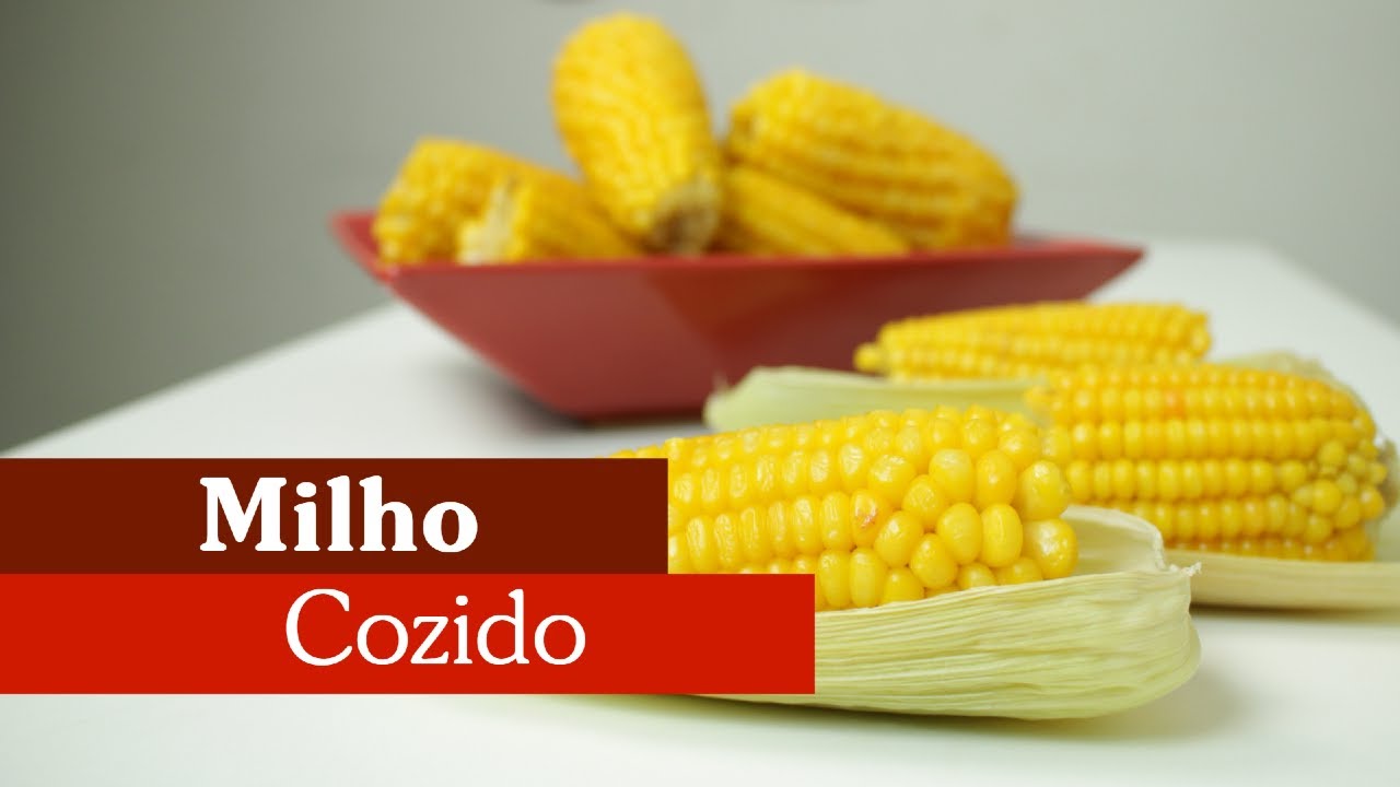 MILHO COZIDO E SEM MEDO NA PANELA DE PRESSÃO
