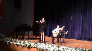 2014 - 2015 Yıl Sonu Konseri / Flüt: Melisa, Gitar: Okay