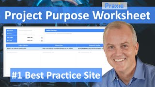 What is a Project Purpose Worksheet in Lean Six Sigma manufacturing projects? || Praxie Software