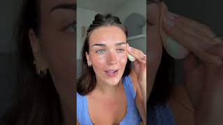 Blending with a powder puff # #beautychallenge #grwm #makeuptutorial #makeupchallenge #beauty #haul