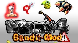 Worms 4 Bandit Mod Beta 0.9.3 (Made By TheKingDragonFire)