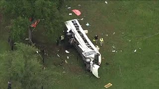 Driver arrested on DUI manslaughter charges after deadly Florida bus crash