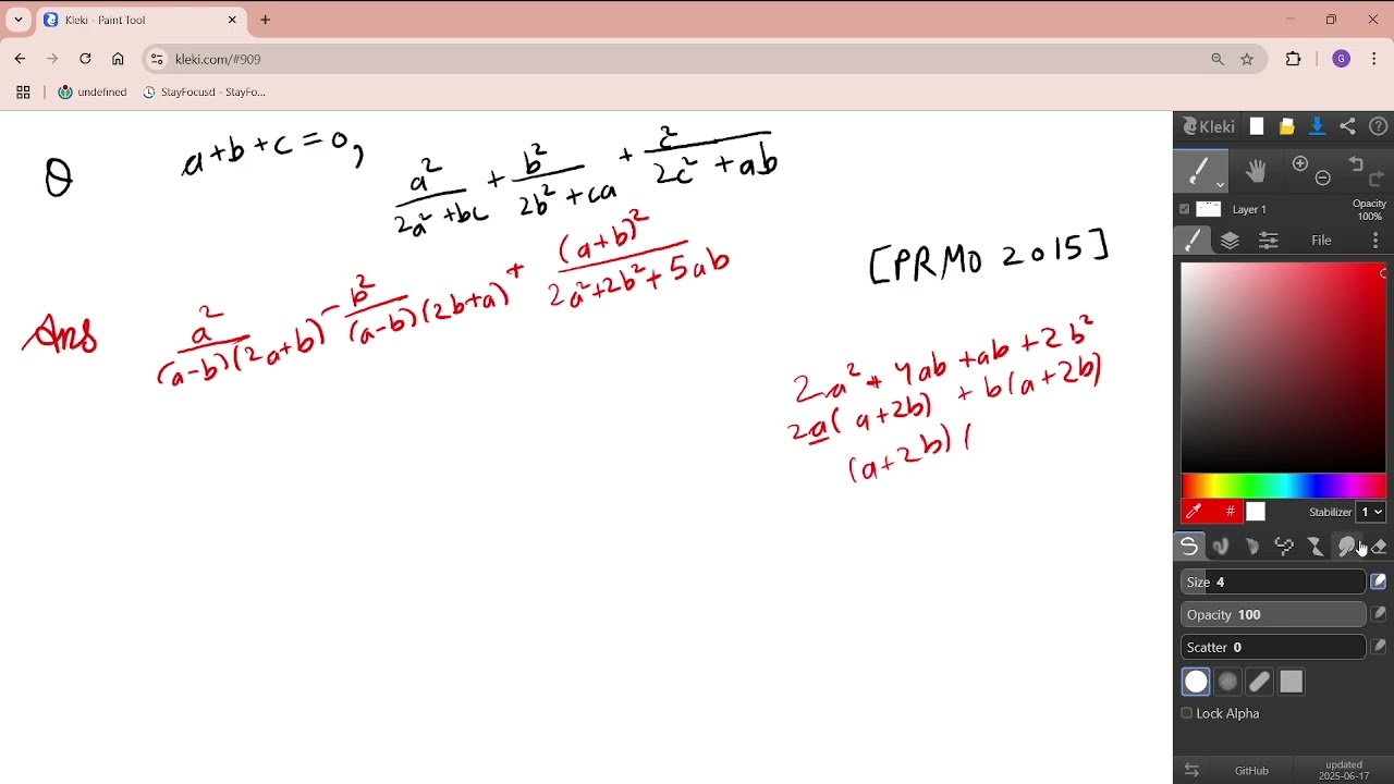PRMO/IOQM pyq and miscellaneous ALGEBRA questions part 2