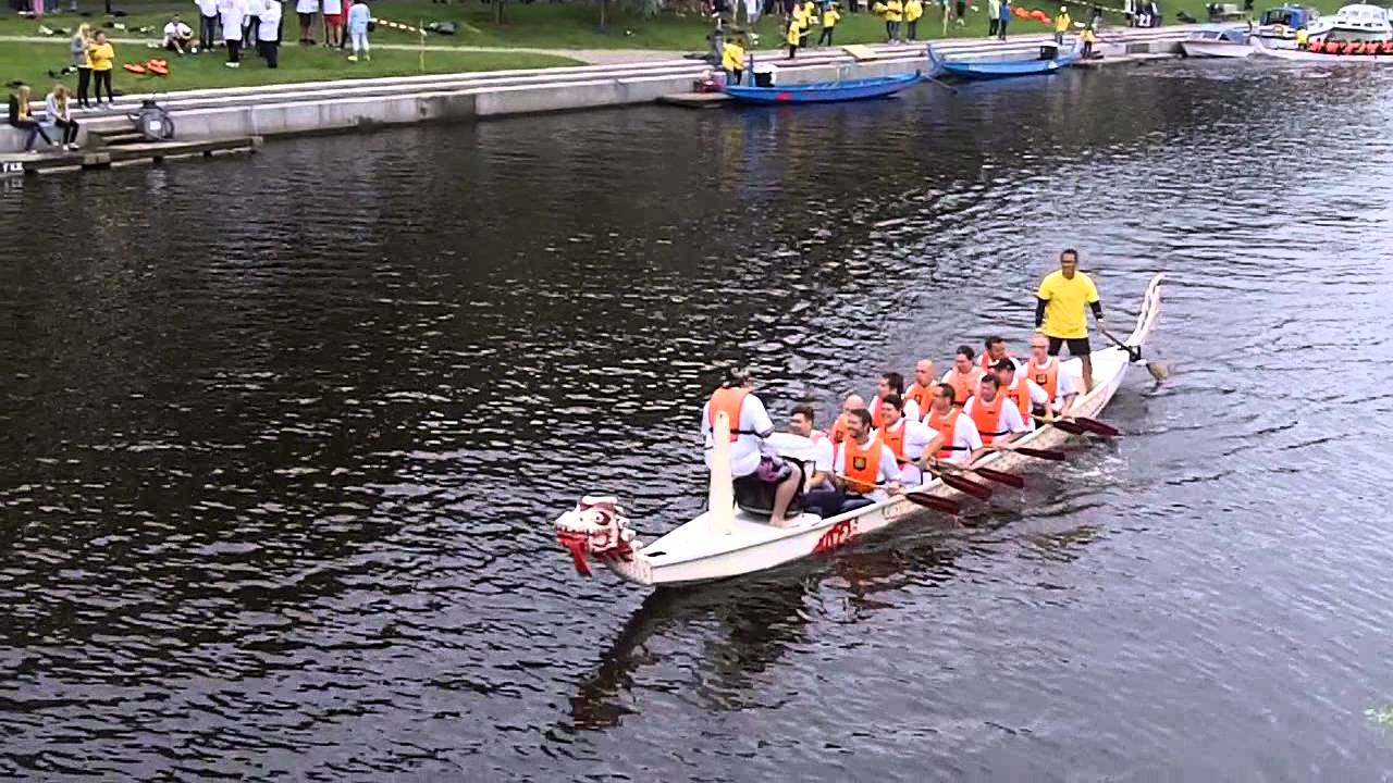 Sundsvalls drakbåtsfestival 2012 - YouTube