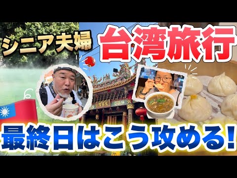 台湾旅行食べ歩きとグルメ🇹🇼シニア夫婦3泊4日2023年10月最新④