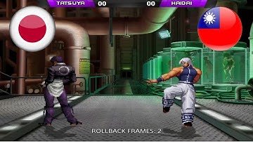 KOF 2002UM -  Tatsuyaタツヤ   Vs  Haidai海帶  | FT10 | 🇯🇵🔥🇹🇼 21/10/2025
