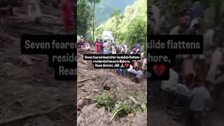 Massive Fire Erupts in Kashpat Village Tulail Gurez  Locals &amp; Authorities Rush to Contain the Blaze