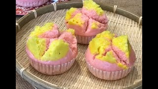 简易版发糕 Steamed Fatt Koh/Huat Kueh