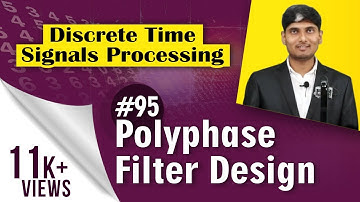 How to design Polyphase Filter | Multi Rate Signal Processing | Discrete Time Signal Processing