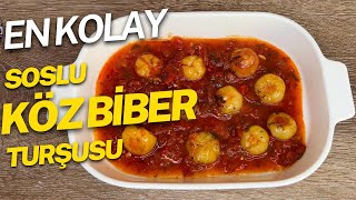 Soslu Acı Köz Biber Tarifi Detaylı Anlatım