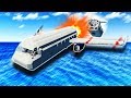 PLANE CRASH RESCUE AT SEA? - Stormworks: Build and Rescue Gameplay Roleplay - Sinking Ship Survival