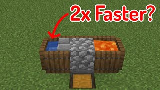 Minecraft: FASTEST Cobblestone Generator Ever!