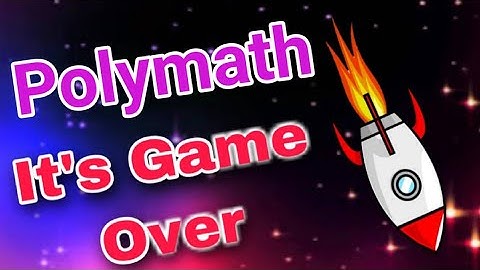Polymath Holders its Game Over || Poly coin Price Prediction || Pokymath News Today
