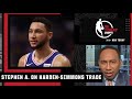 Stephen A. reacts to the James Harden-Ben Simmons trade | NBA Today