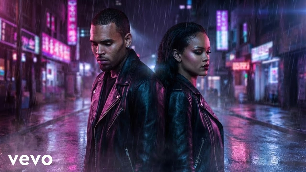 Chris Brown × Rihanna Type – Shadows in the Neon | Lyrics video 2026