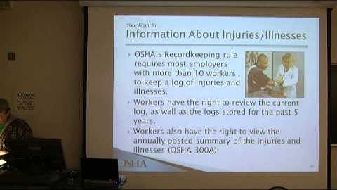 OSHA VIDEO - INTRO TO OSHA PART 5 -- OSHA1.3.0.wmv