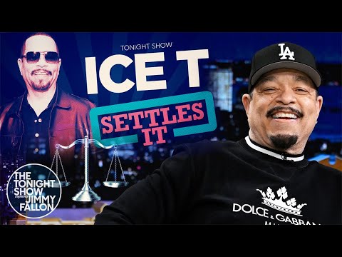 Ice T Settles The &Quot;Greatest Rap Album Of All Time&Quot; Debate | The Tonight Show Starring Jimmy Fallon