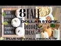 Dollar Store DIY ~ Fall Dollar General Decor ~ Dollar General Fall ~ Simple Fall Decor