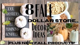 Dollar Store DIY ~ Fall Dollar General Decor ~ Dollar General Fall ~ Simple Fall Decor