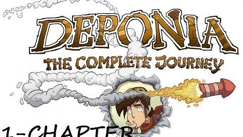 Lets Play Deponia - The Complete Journey CHAPTER - 1