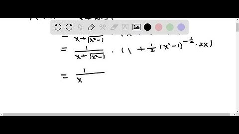 Differentiate the function. h(x) = ln(x + √(x^2 - 1))