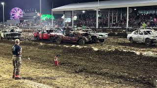 7-30-24 Adams County Fair Demo Derby Fullsize Hobo