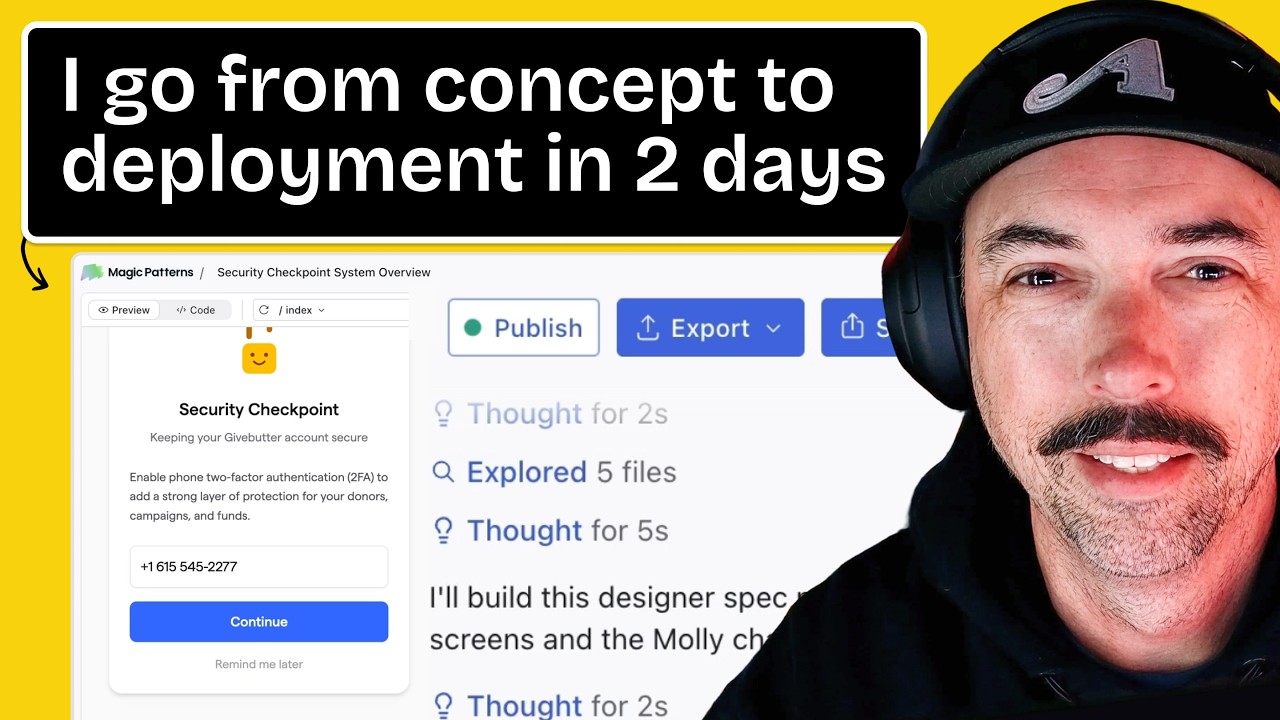 AI Native Designer shows his Growth Design Process