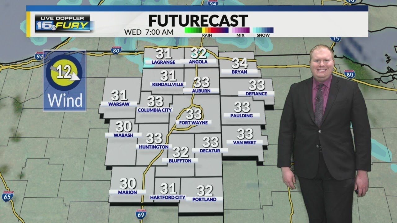 Colder temperatures on the way to begin 2025 - YouTube