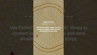 Send Emails With Python! | 2026-01-11 | #Shorts #programmingtips #productivityhacks #systemadmintips