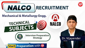 NALCO Recruitment through GATE 2023 | Mechanical & Metallurgy Engg. | Interview Preparation Strategy