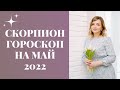 СКОРПИОН ГОРОСКОП НА МАЙ 2022 года