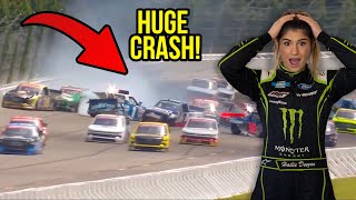 I Barely Missed This Massive Crash! *Pocono Raceday*