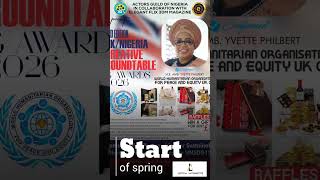 Uknigeria Creative Roundtable Awards 2026 Global Leaders, Culture Impact Night