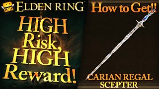 Elden Ring - How to Get Carian Regal Scepter - Ash of War Wielding Scepter!