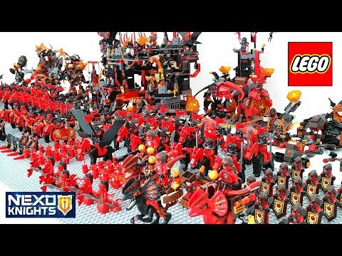 The boys open all five of the LEGO Nexo Knights Battle Suits! These sets are amazing! Lego Nexo Knig. 