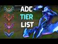 The BEST ADCS to CLIMB in Season 16 META TIERLIST (Diamond to Challenger)